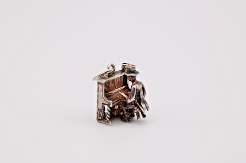 Silver nuvo charm - charm, man