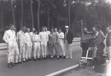 STEVE McQUEEN LE MANS MOVIE SET 1970 ORIGINAL PERIOD PHOTO WILLIAMS BELL GREGORY