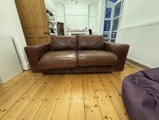 Tan Leather Sofa 3 Seater