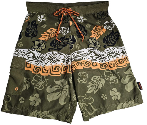 Maui and sons swim - sons,