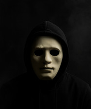 Halloween mask plain - halloween,