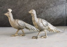 Pair of Gold Tone Metal