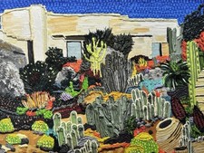 David Hockney Cactus Garden