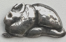 CHINCHILLA PIN BROOCH 