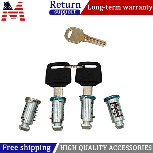 Lock cylinder keys - 4x, for