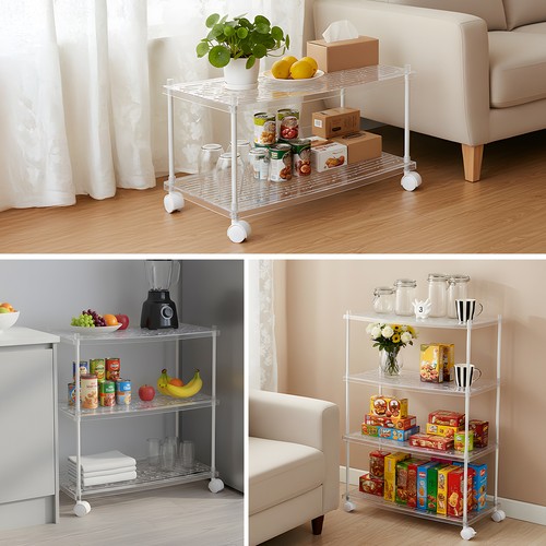 Plastic storage rack shelving - storage,