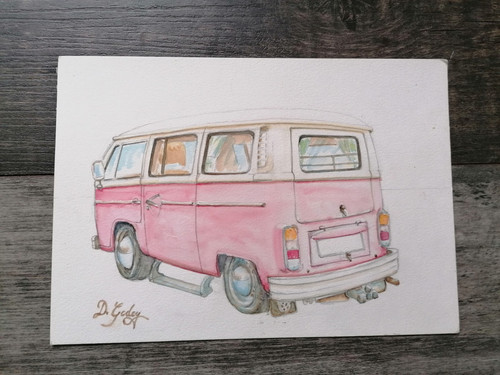 Original small watercolour - original,