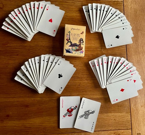 Playing cards paper chase - ~, ~