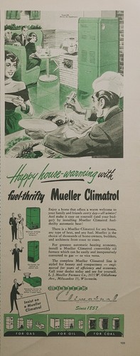 Mueller climatrol gas oil coal - gas,