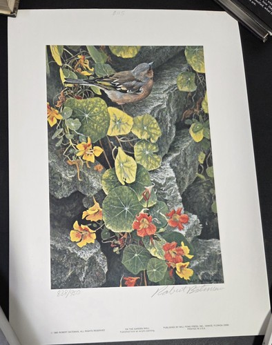 The garden wall print by - on,