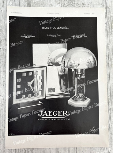 Jaeger pendule clock lampe - clock,