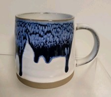 Joyye Stoneware  Blue Drip