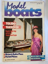 MODEL BOATS JULY 1987 MAGAZINE