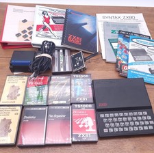 Sinclair ZX81 Computer w/