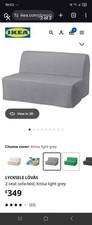 IKEA LYCKSELE LÖVÅS 2-Seater Sofa Bed Settee