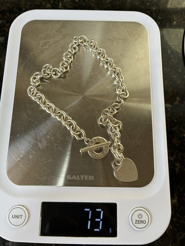 Tiffany heart tag toggle - co,