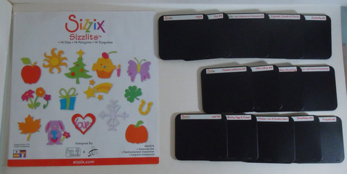 Sizzix sizzlits seasonal - sizzix, set
