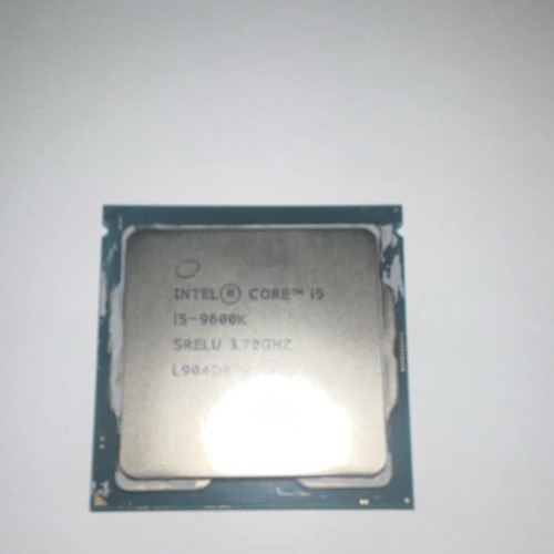 Intel core 9600k - intel, 3.70ghz