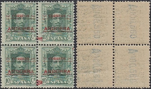 Andorra 1928 spanish - 1928-, andorra-