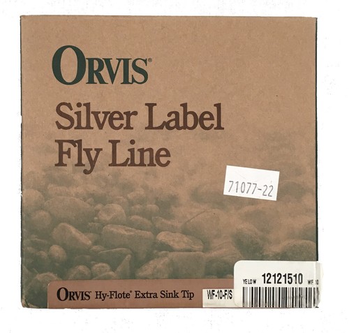 New orvis silver label - label, fly