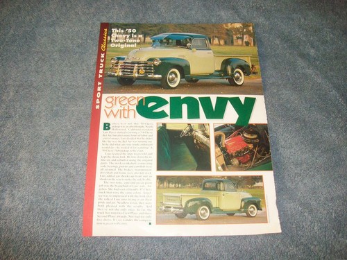 1950 chevy 3100 - 1950, 5-window