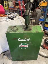 VINTAGE CASTROL  PUMP OIL CABINET