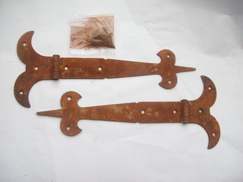 Pair antique aged - pair,