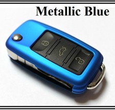 M Blue Key Cover For VW SEAT