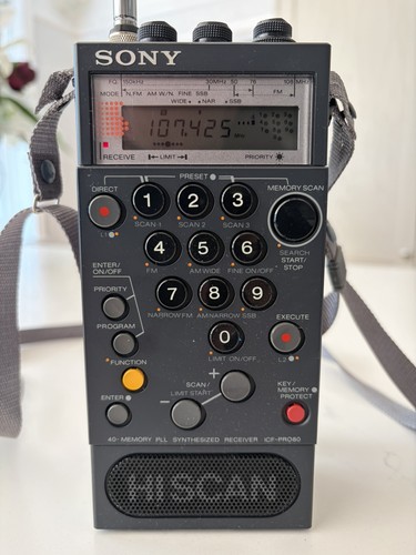 Sony icf pro80 - sony, icf-pro80