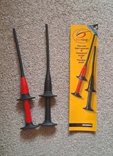 Genuine Fluke AC283 Suregrip Pincer Clip Flexible Red and Black Set