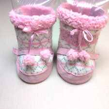 Build-A-Bear Pink Knitted