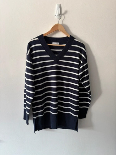 Women papaya navy white - papaya,