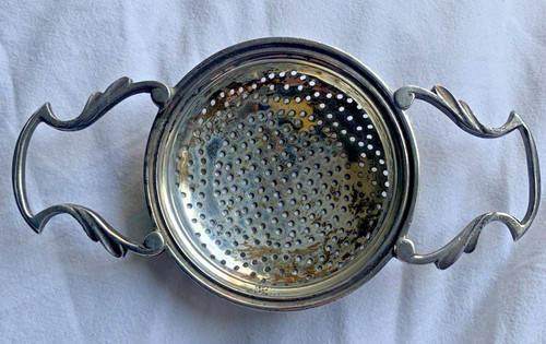 Art deco solid silver tea - deco,
