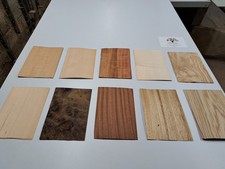 Wood Veneer Sample Pack - 10