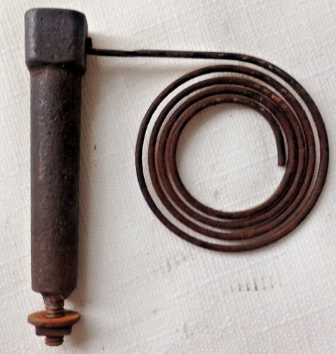 Small old rusty - iron, &