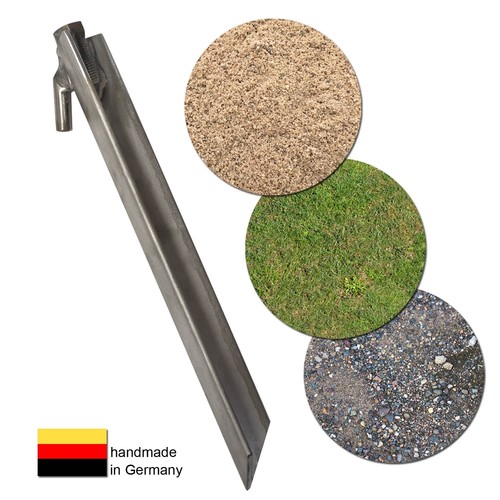 Solid ground anchor - solid,