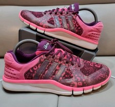 Adidas Adipure 360 2 UK Size 7 Womens Running/Casual Trainers, Pink Leopard 