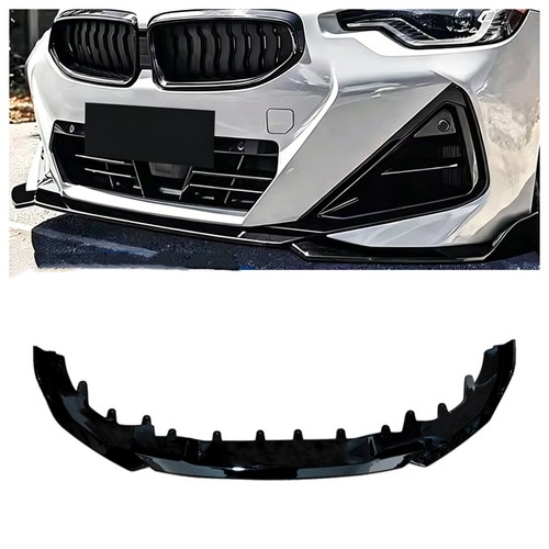 Gloss black front bumper - gloss,