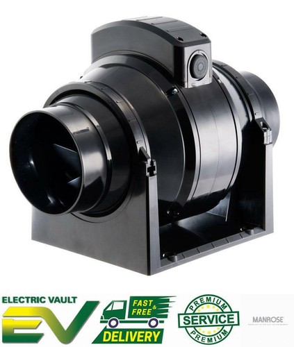 Manrose mf100t line speed - in-line,