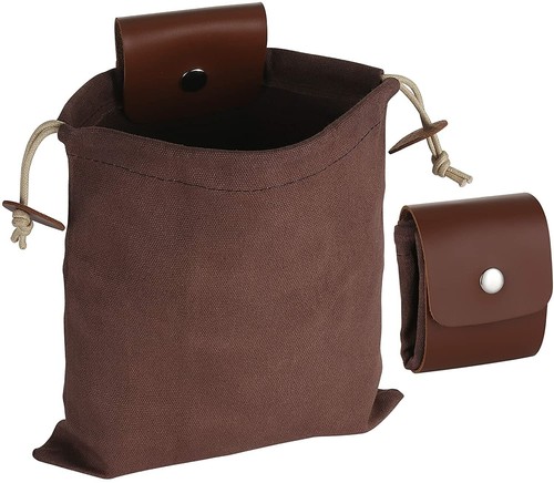 Collapsible waxed leather - waxed,