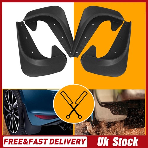 4pc front rear splash guards - front,
