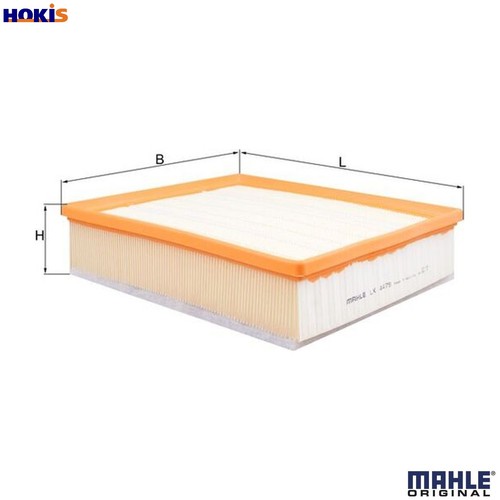 Air filter 4479 for vw - air, lx