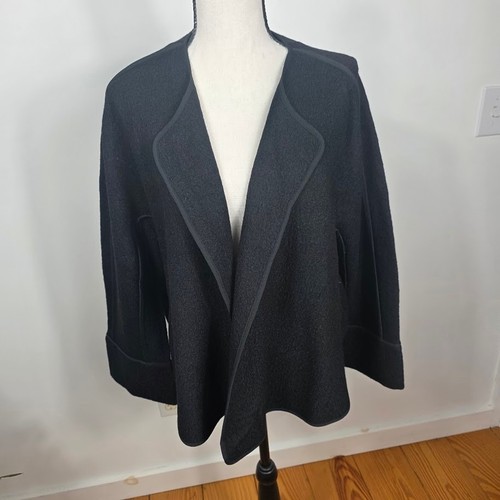 Loft black wool blend - wool,