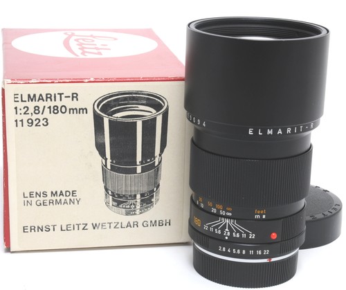 Leica elmarit 8 - elmarit-r, 2.8/180mm