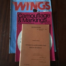 REPRINT AIR MINISTRY PILOT NOTES SPITFIRE 11A AND 11B MERLIN XII ENGINE