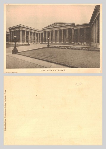 Vintage postcard the british - vintage,