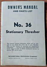 Owners Manual And Parts List