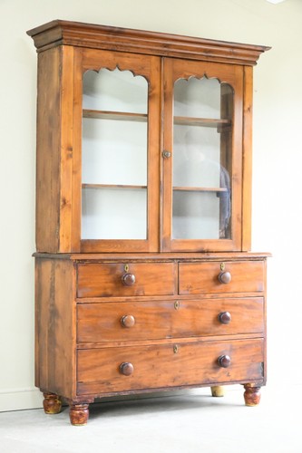 Antique stained pine glazed - antique,