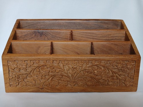 Handcarved wooden letter and