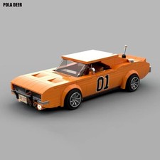 “330pcs Retro Orange Muscle